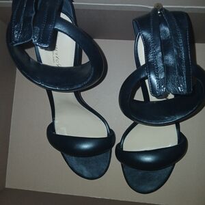 Gianvito Rossi Black Leather Heels